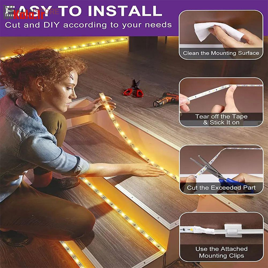 ریسه نورپردازی USB کنترل دار 27 ریسه نورپردازی USB کنترل دار - Image 27