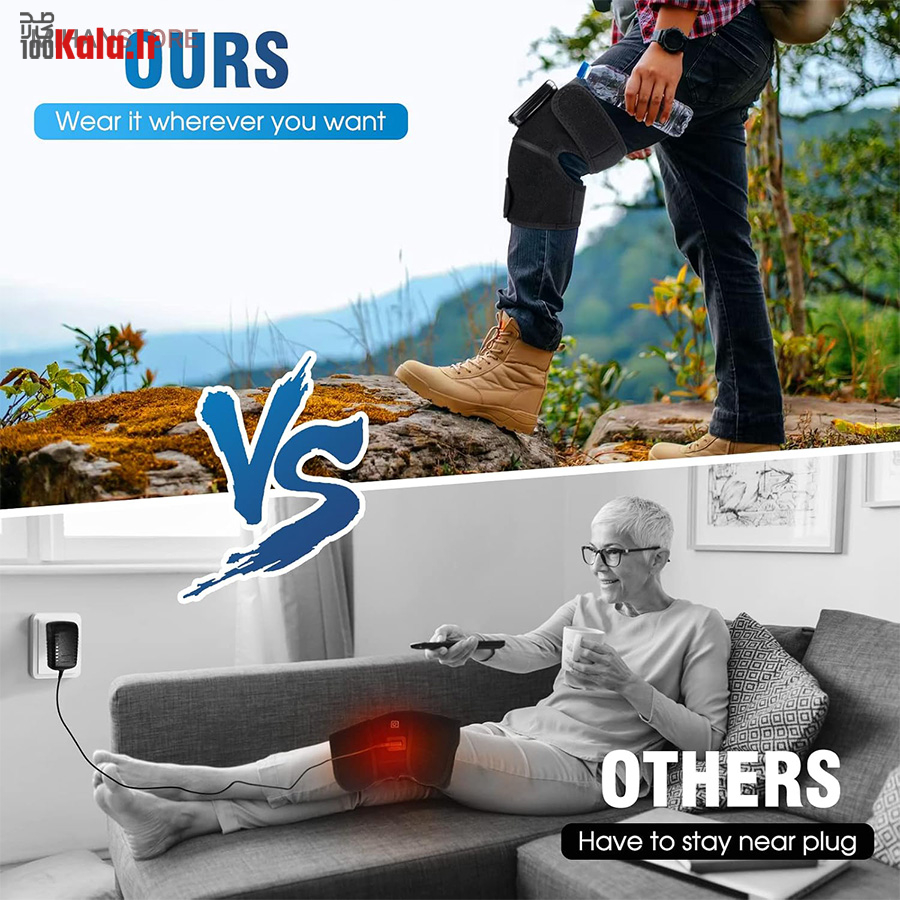 زانوبند حرارتی Knee Heating Pad 5 زانوبند حرارتی Knee Heating Pad - Image 5