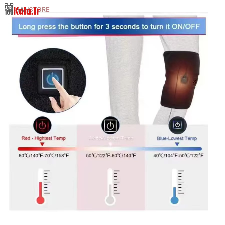 زانوبند حرارتی Knee Heating Pad 28 زانوبند حرارتی Knee Heating Pad - Image 28