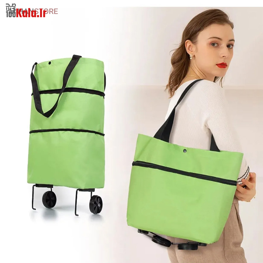 ساک خرید تاشو چرخ دار 4 ساک خرید تاشو چرخ دار - Image 4