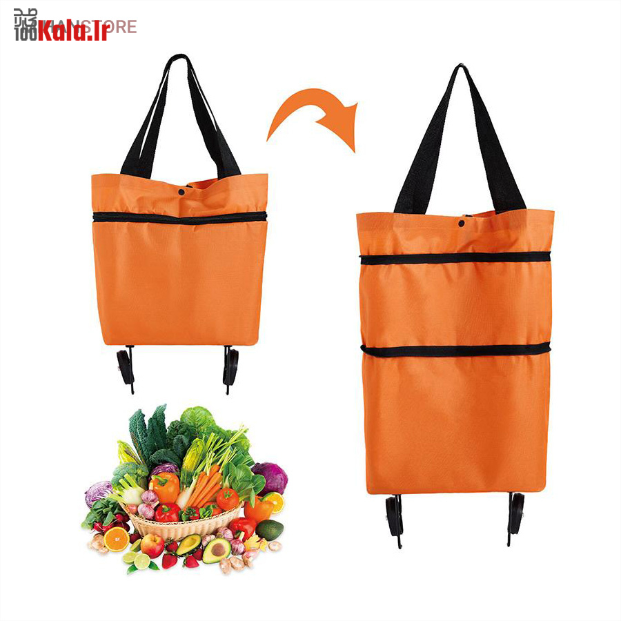 ساک خرید تاشو چرخ دار 5 ساک خرید تاشو چرخ دار - Image 5