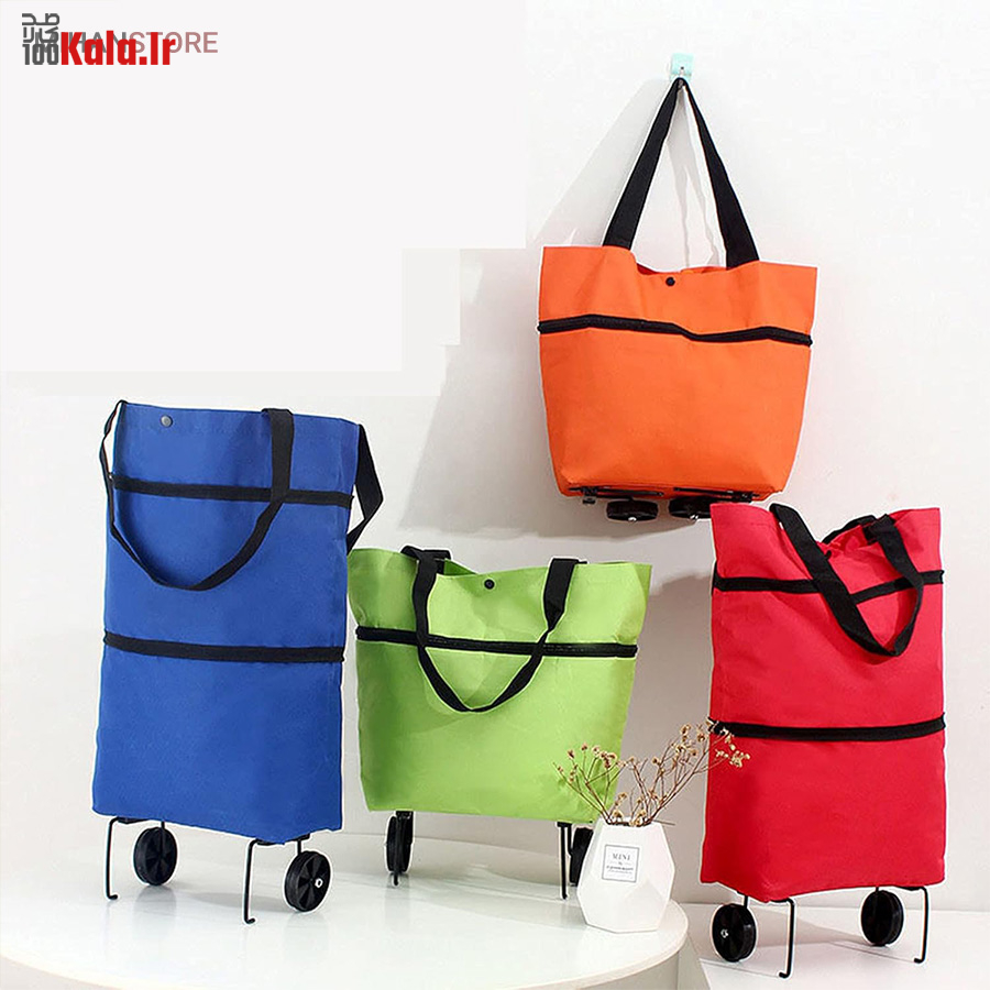 ساک خرید تاشو چرخ دار 12 ساک خرید تاشو چرخ دار - Image 12