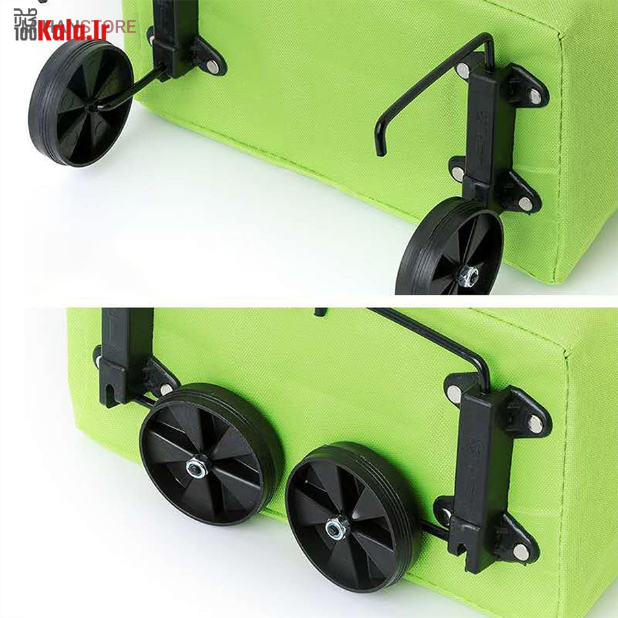 ساک خرید تاشو چرخ دار 15 ساک خرید تاشو چرخ دار - Image 15