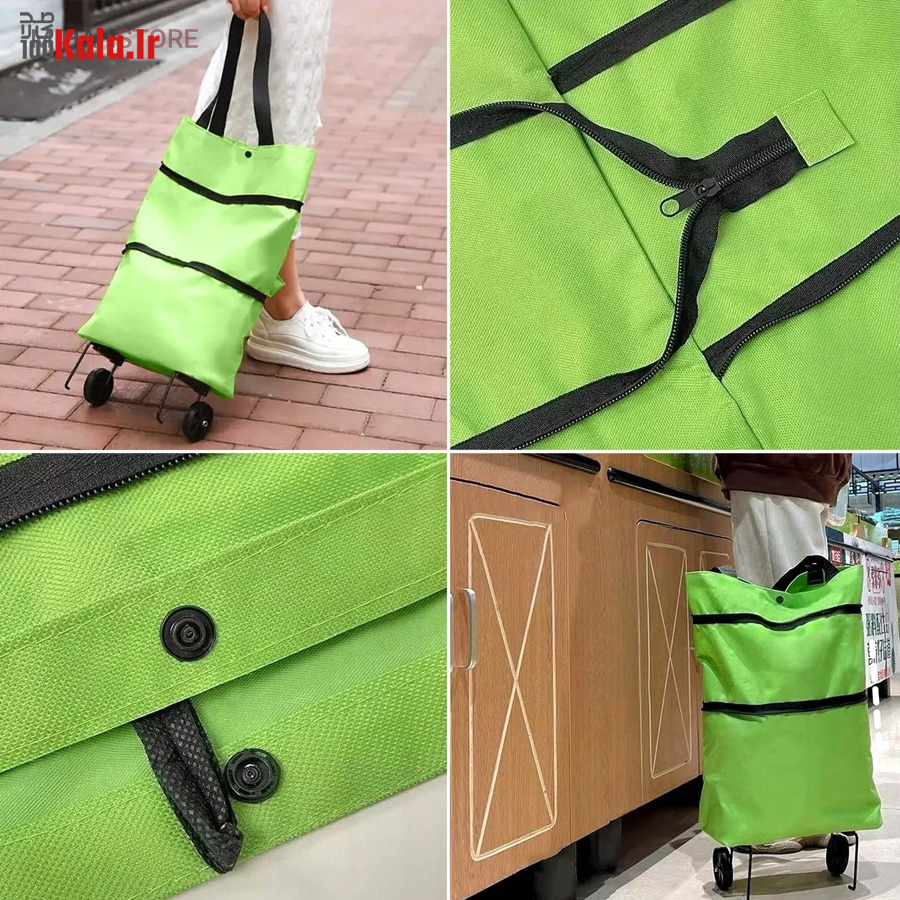 ساک خرید تاشو چرخ دار 22 ساک خرید تاشو چرخ دار - Image 22