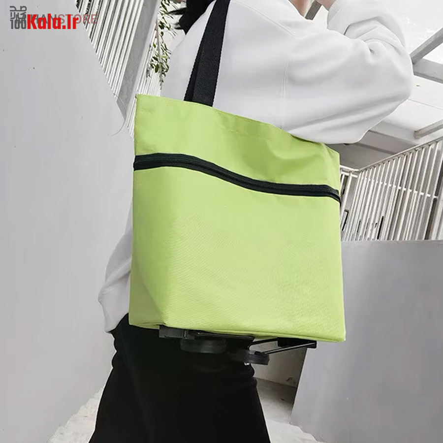 ساک خرید تاشو چرخ دار 28 ساک خرید تاشو چرخ دار - Image 28