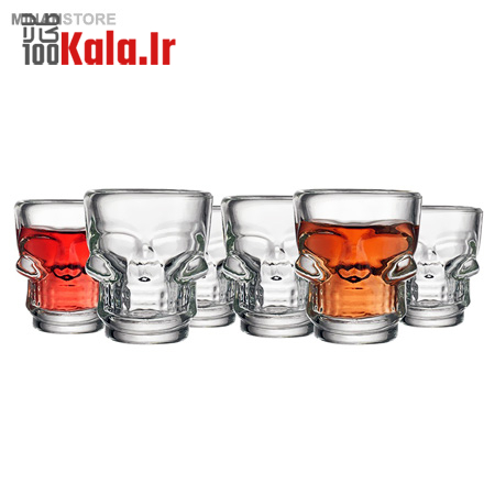 ست 6 عددی شات طرح اسکلت 7 ست 6 عددی شات طرح اسکلت - Image 7