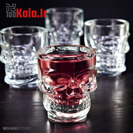 ست 6 عددی شات طرح اسکلت 9 ست 6 عددی شات طرح اسکلت - Image 9