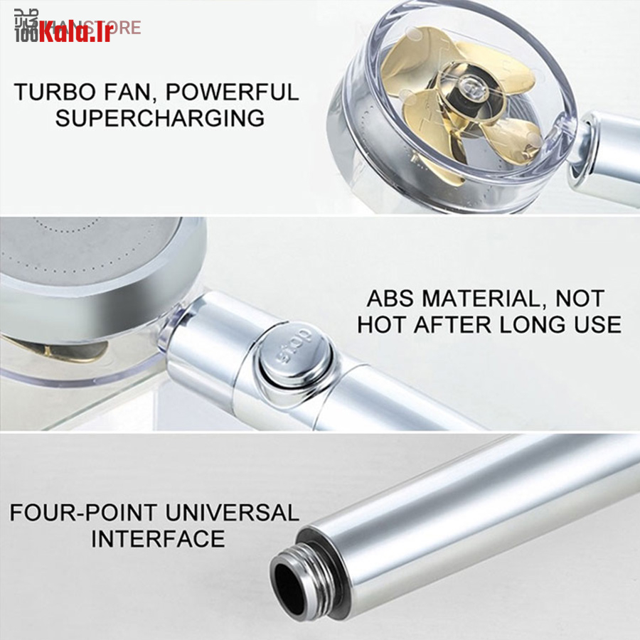 سر دوش پرفشار پروانه ای 13 سر دوش پرفشار پروانه ای - Image 13