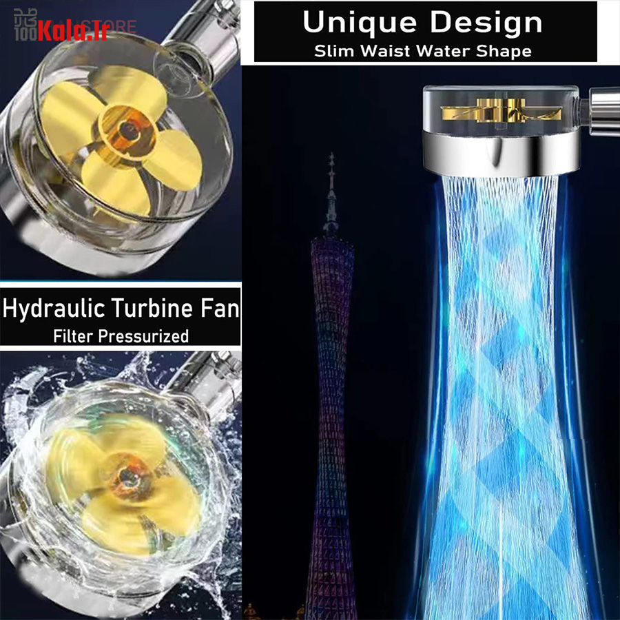 سر دوش پرفشار پروانه ای 24 سر دوش پرفشار پروانه ای - Image 24