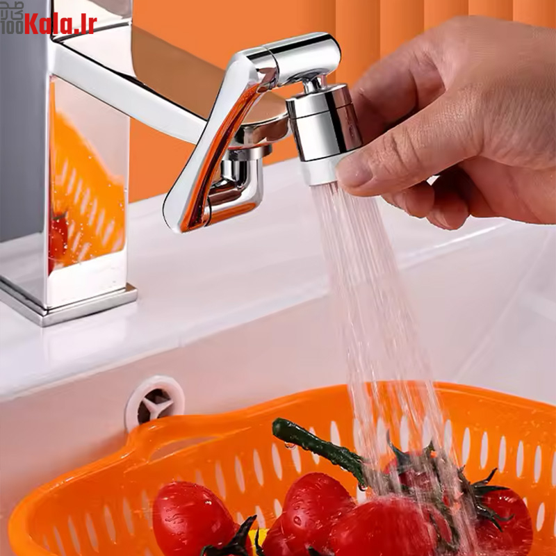 سر شیر آب چرخشی مدل بازویی جنس استیل مدل Metal 5 سر شیر آب چرخشی مدل بازویی جنس استیل مدل Metal - Image 5