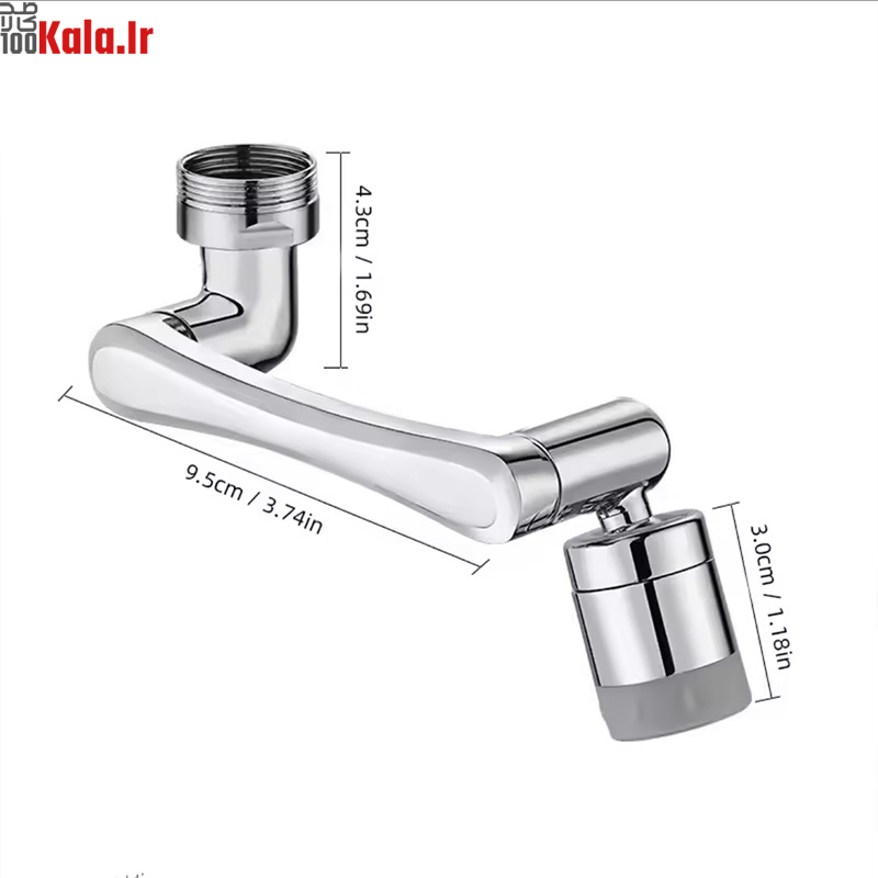 سر شیر آب چرخشی مدل بازویی 7 سر شیر آب چرخشی مدل بازویی - Image 7