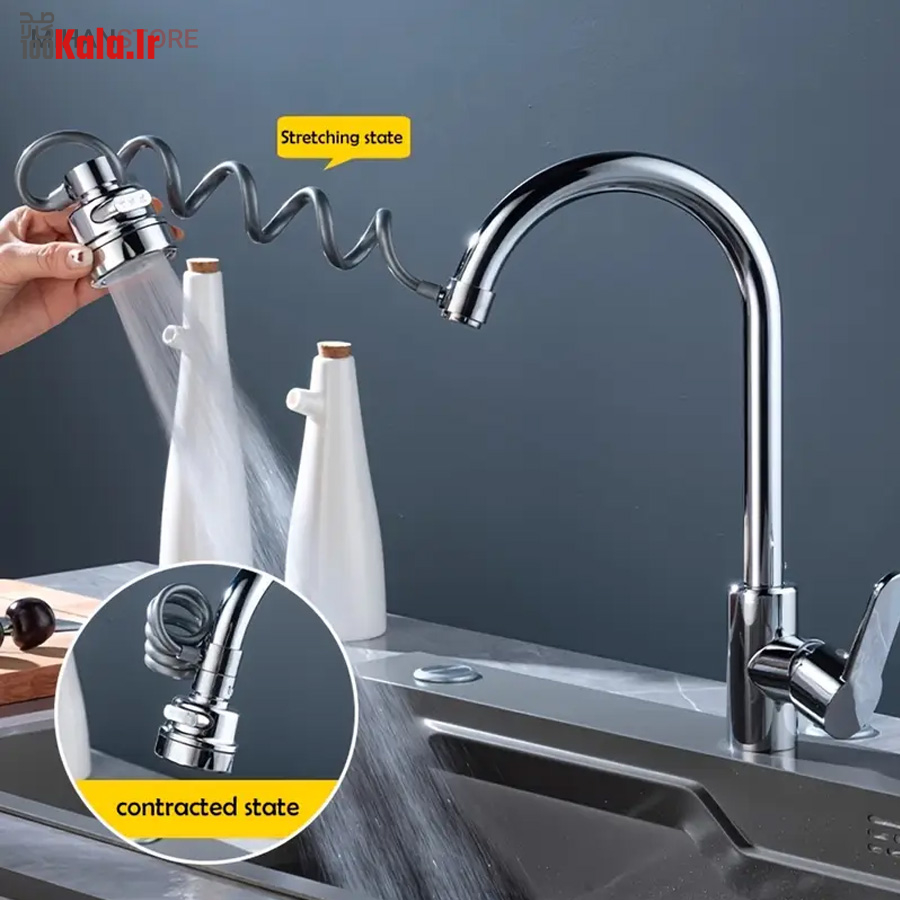 سرشیر ظرفشویی فنری Spring 6 سرشیر ظرفشویی فنری Spring - Image 6