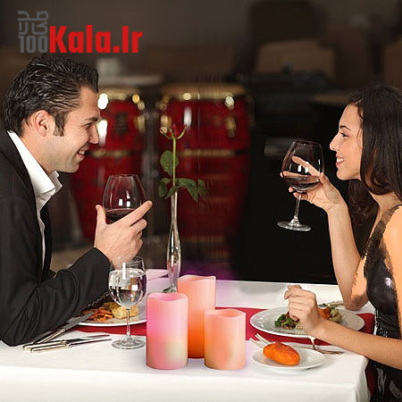 شمع ال ای دی 12 رنگ Luma Candles 4 شمع ال ای دی 12 رنگ Luma Candles - Image 4