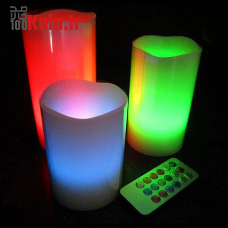 شمع ال ای دی 12 رنگ Luma Candles 5 شمع ال ای دی 12 رنگ Luma Candles - Image 5