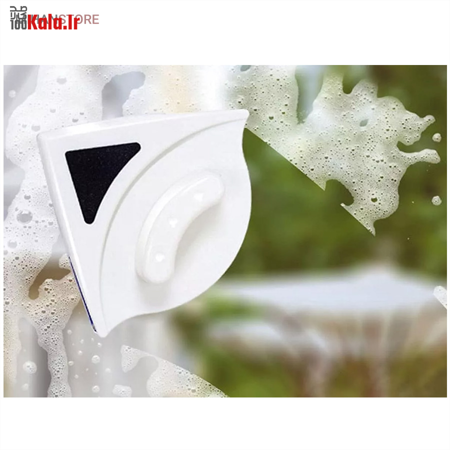 شیشه پاک کن مغناطیسی دو طرفه 1 شیشه پاک کن مغناطیسی دو طرفه