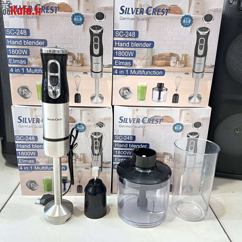 غذا ساز، همزن و گوشت کوب برقی Silver Crest SC-248 5 غذا ساز، همزن و گوشت کوب برقی Silver Crest SC-248 - Image 5