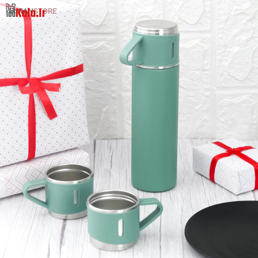 فلاسک لاکچری (سه لیوان) 1 فلاسک لاکچری (سه لیوان)