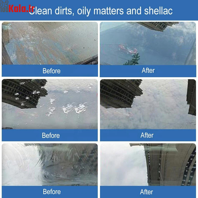 قرص شیشه شور خودرو مدل 1 در 4 لیتر 11 قرص شیشه شور خودرو مدل 1 در 4 لیتر - Image 11