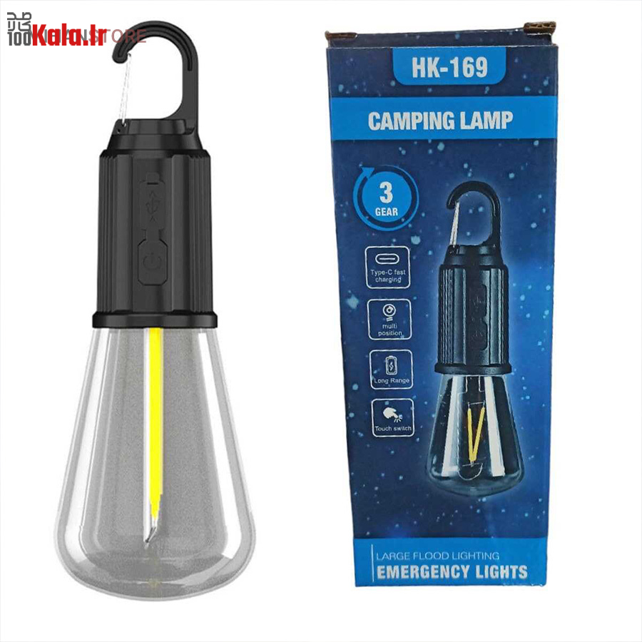 لامپ شارژی کمپینگ فیلامنتی 21 لامپ شارژی کمپینگ فیلامنتی - Image 21