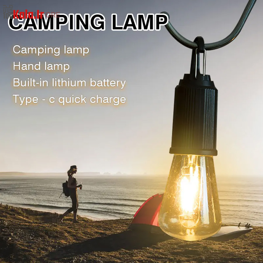 لامپ شارژی کمپینگ فیلامنتی 24 لامپ شارژی کمپینگ فیلامنتی - Image 24