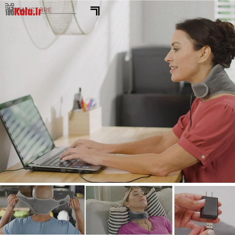 ماساژور و پد حرارتی برقی گردن 3 ماساژور و پد حرارتی برقی گردن - Image 3