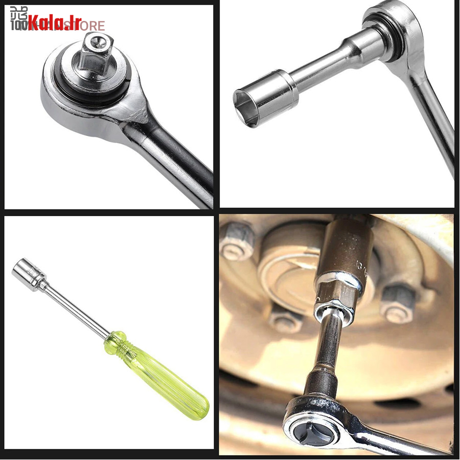 مجموعه 40 عددی آچار بکس AIWA 1 مجموعه 40 عددی آچار بکس AIWA