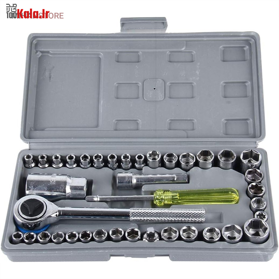 مجموعه 40 عددی آچار بکس AIWA 7 مجموعه 40 عددی آچار بکس AIWA - Image 7