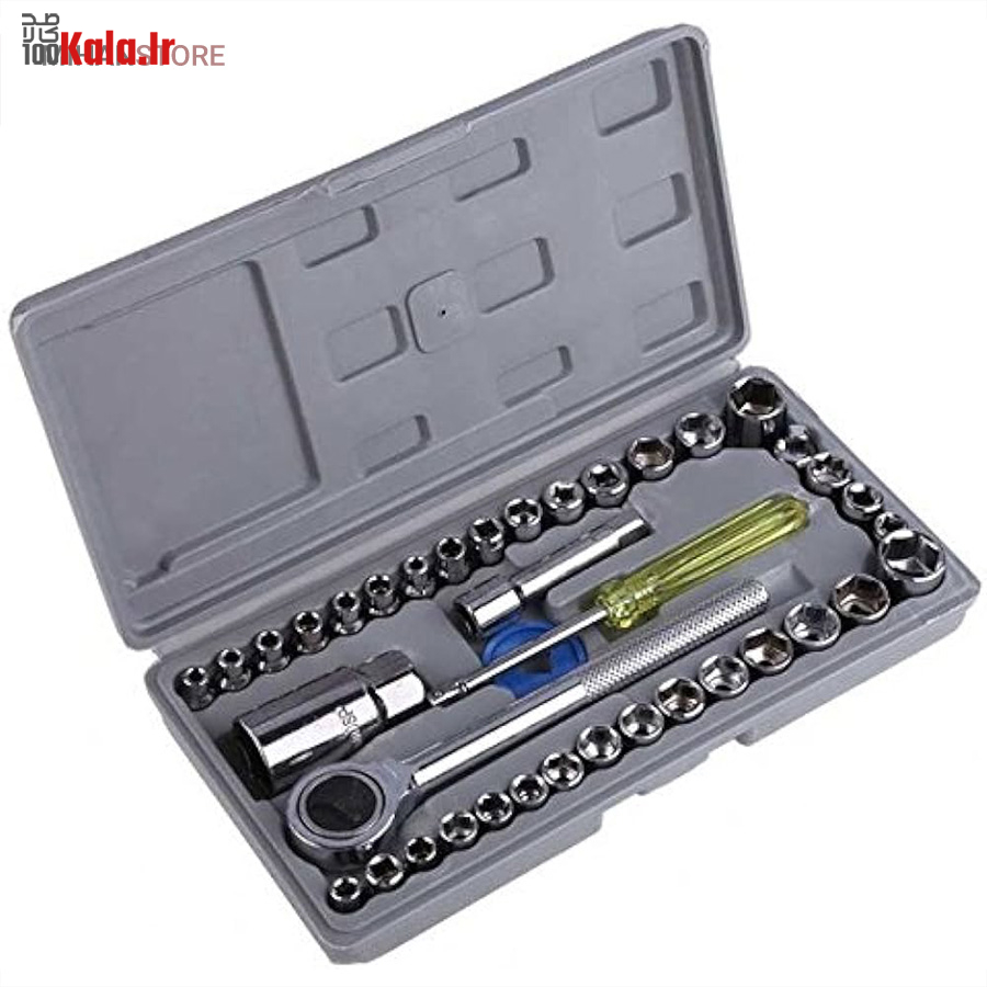 مجموعه 40 عددی آچار بکس AIWA 12 مجموعه 40 عددی آچار بکس AIWA - Image 12