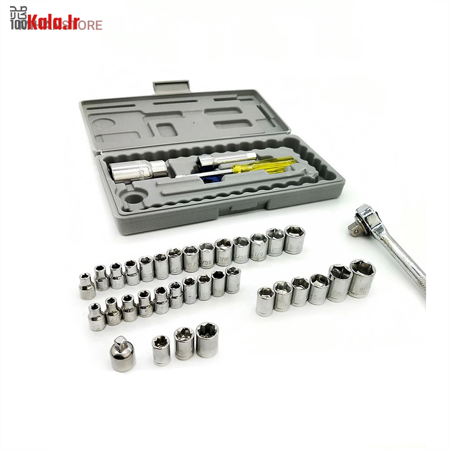 مجموعه 40 عددی آچار بکس AIWA 14 مجموعه 40 عددی آچار بکس AIWA - Image 14