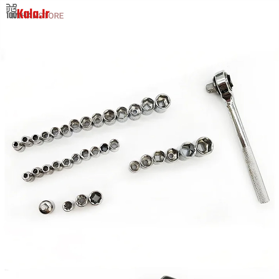 مجموعه 40 عددی آچار بکس AIWA 25 مجموعه 40 عددی آچار بکس AIWA - Image 25