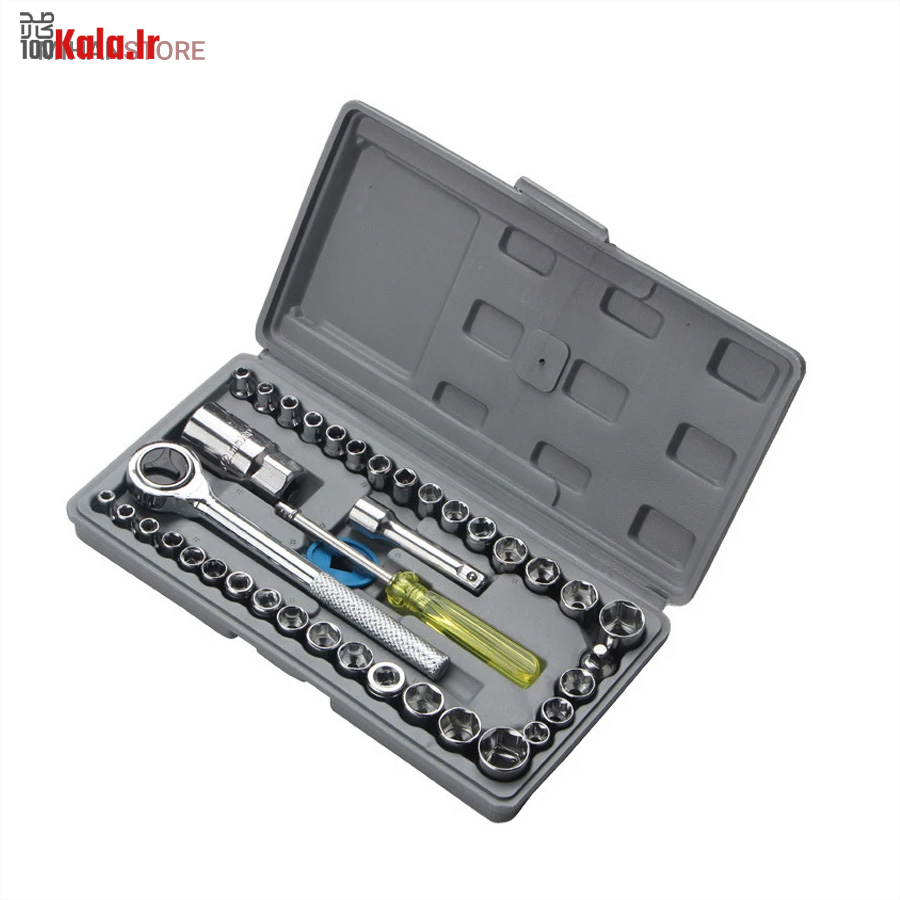 مجموعه 40 عددی آچار بکس AIWA 29 مجموعه 40 عددی آچار بکس AIWA - Image 29