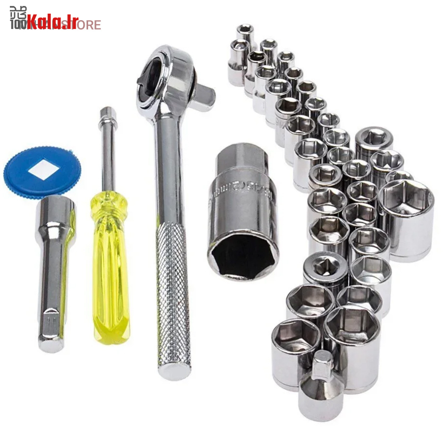 مجموعه 40 عددی آچار بکس AIWA 34 مجموعه 40 عددی آچار بکس AIWA - Image 34