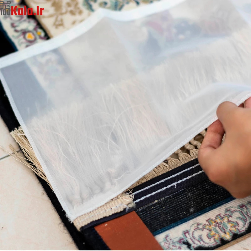 محافظ ریشه فرش 12 متری جنس حریر مدل Carpet Protector 2 محافظ ریشه فرش 12 متری جنس حریر مدل Carpet Protector - Image 2