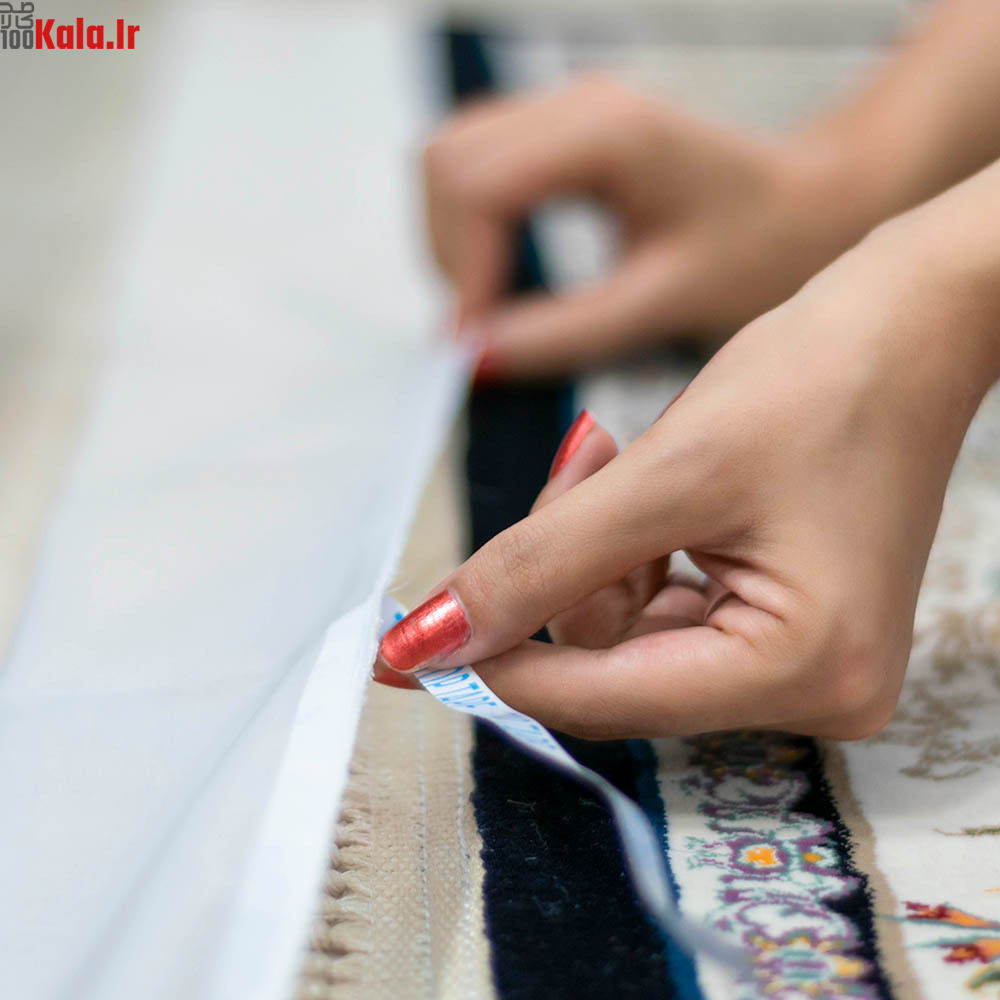 محافظ ریشه فرش 12 متری جنس حریر مدل Carpet Protector 5 محافظ ریشه فرش 12 متری جنس حریر مدل Carpet Protector - Image 5