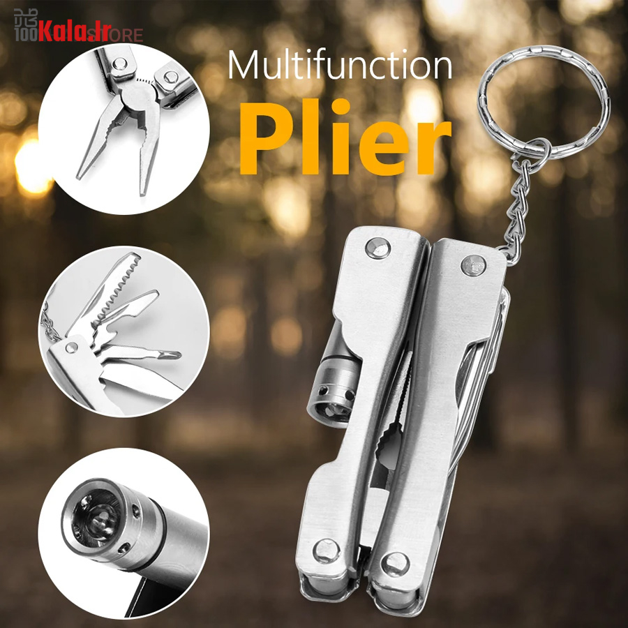 مینی انبر دست 7 کاره تاشو 20 مینی انبر دست 7 کاره تاشو - Image 20