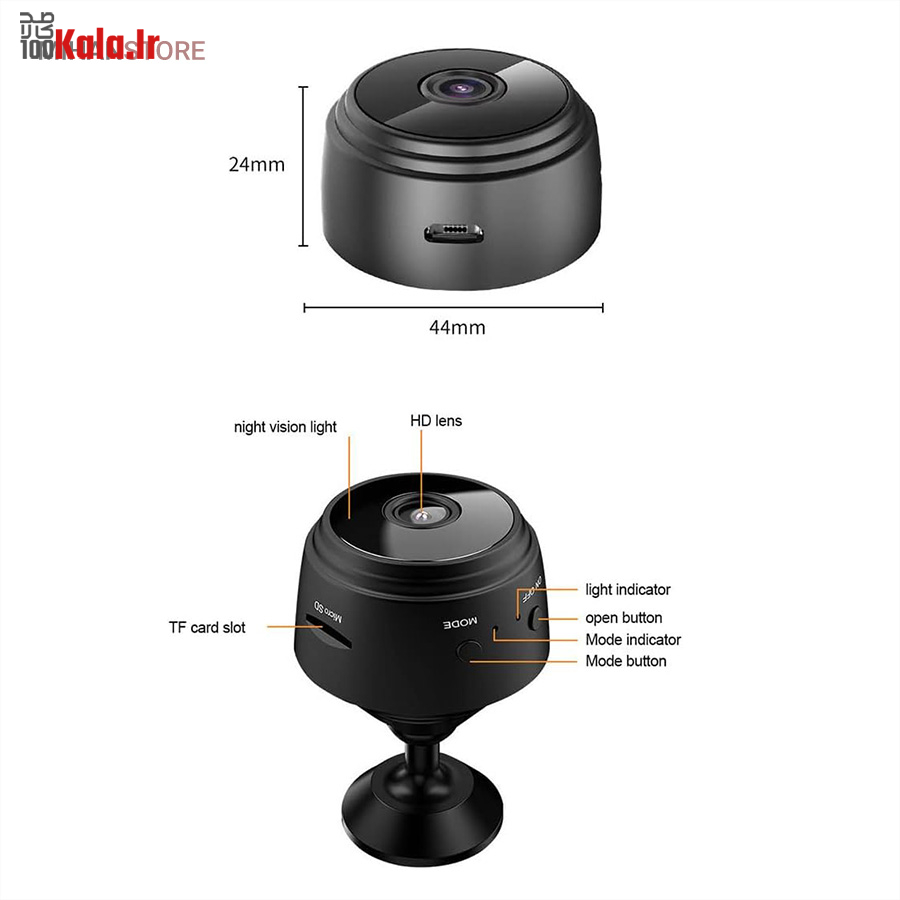 مینی دوربین فیلم برداری A9 3 مینی دوربین فیلم برداری A9 - Image 3