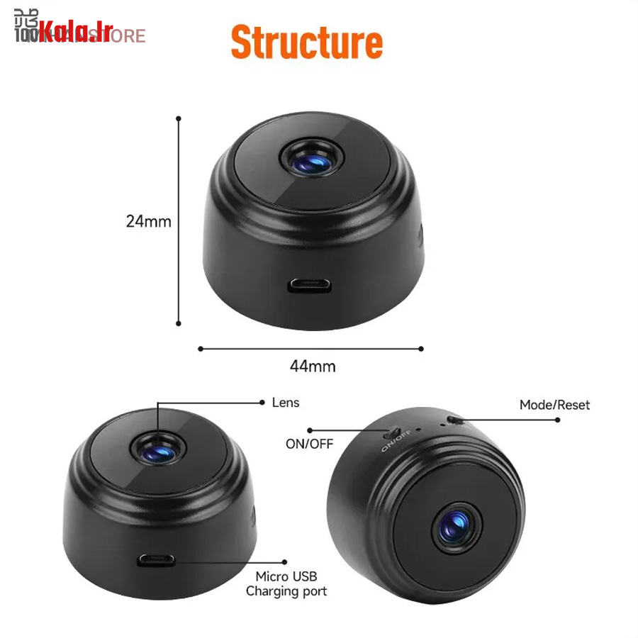 مینی دوربین فیلم برداری A9 9 مینی دوربین فیلم برداری A9 - Image 9