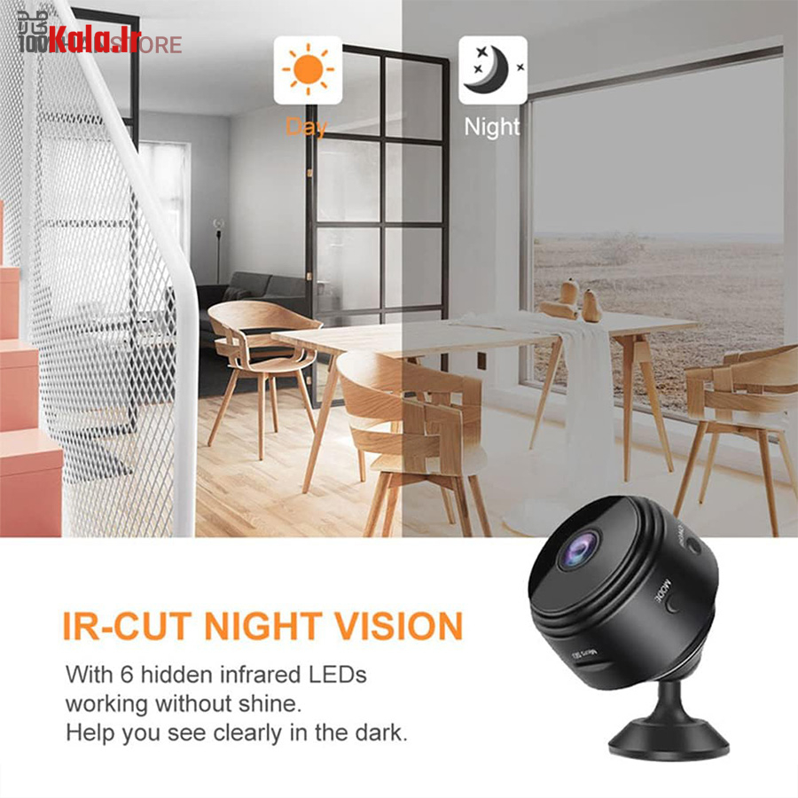 مینی دوربین فیلم برداری A9 10 مینی دوربین فیلم برداری A9 - Image 10