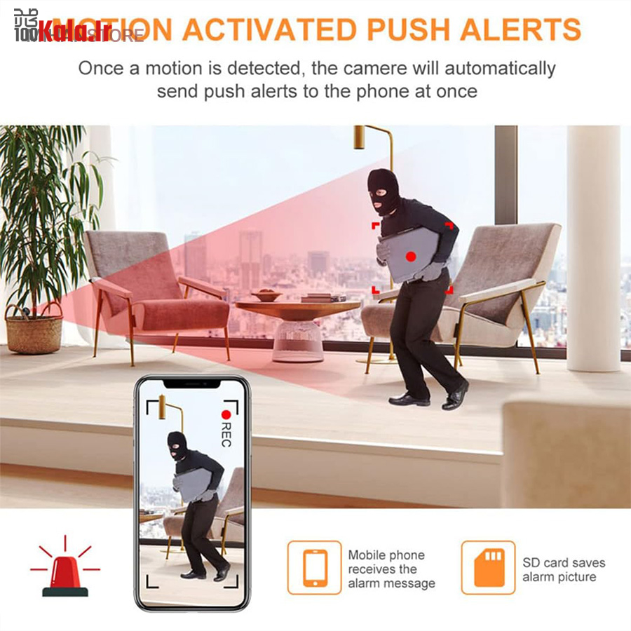 مینی دوربین فیلم برداری A9 14 مینی دوربین فیلم برداری A9 - Image 14