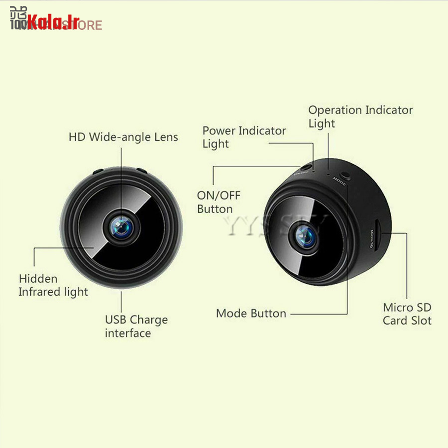 مینی دوربین فیلم برداری A9 21 مینی دوربین فیلم برداری A9 - Image 21