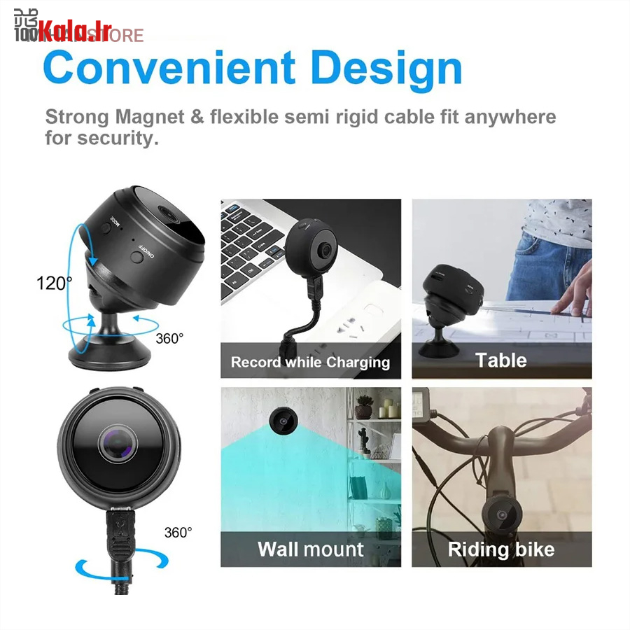 مینی دوربین فیلم برداری A9 24 مینی دوربین فیلم برداری A9 - Image 24