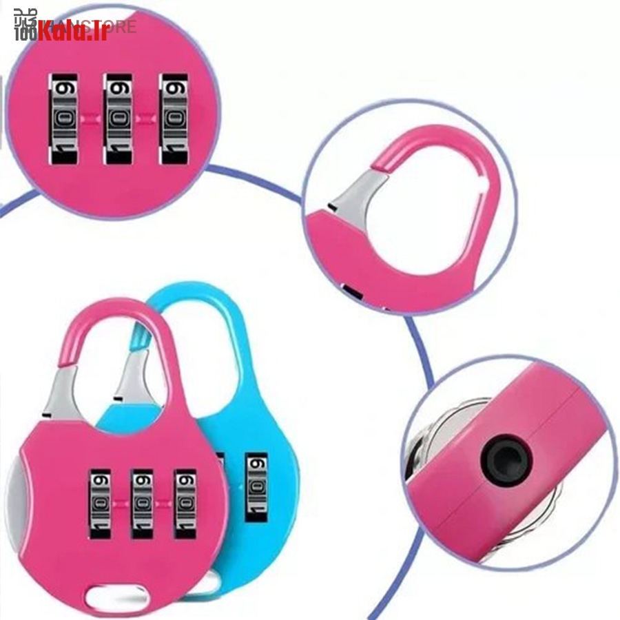 مینی قفل رمز دار RESETTABLE 5 مینی قفل رمز دار RESETTABLE - Image 5