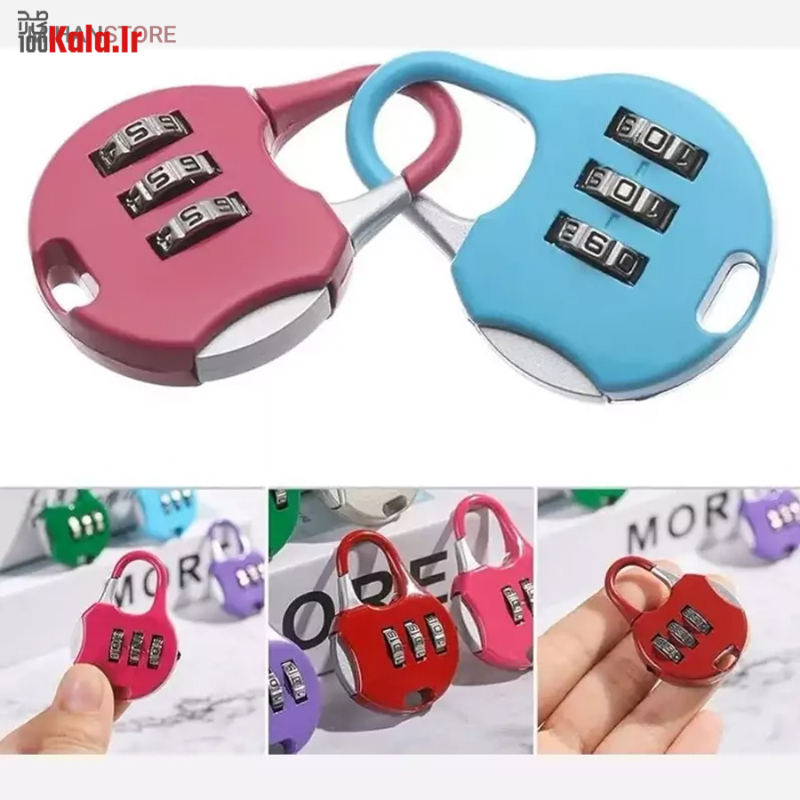 مینی قفل رمز دار RESETTABLE 6 مینی قفل رمز دار RESETTABLE - Image 6