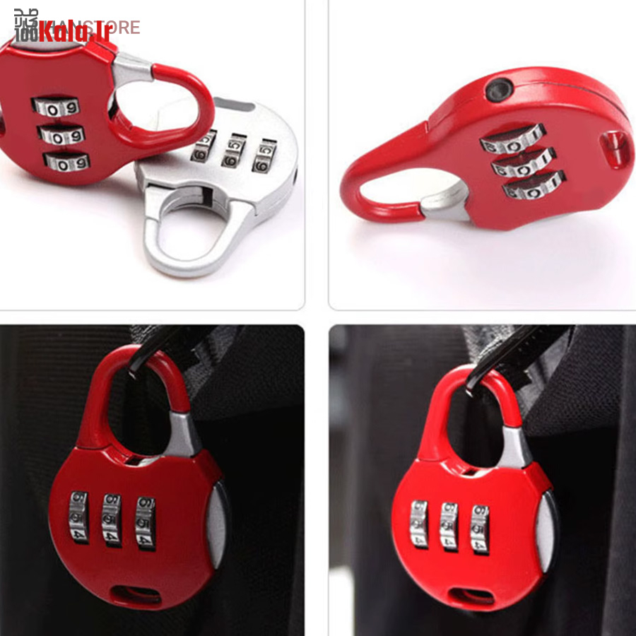 مینی قفل رمز دار RESETTABLE 13 مینی قفل رمز دار RESETTABLE - Image 13