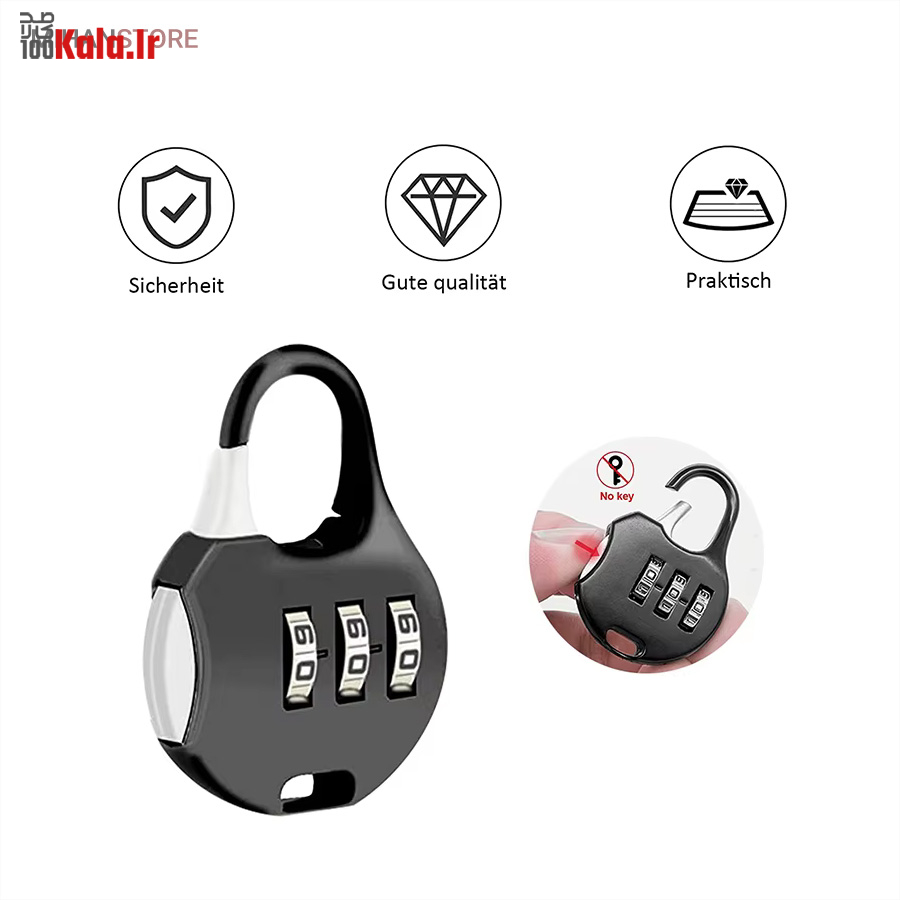 مینی قفل رمز دار RESETTABLE 18 مینی قفل رمز دار RESETTABLE - Image 18