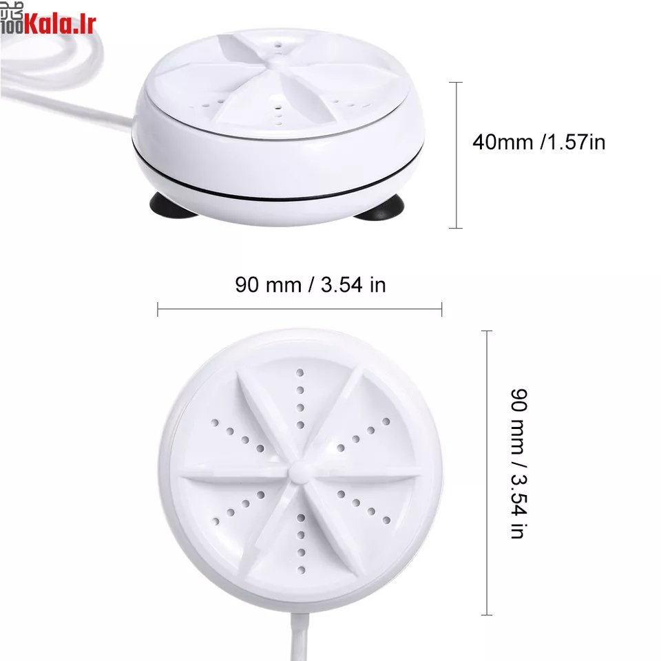 مینی لباسشویی سفری اولتراسونیک 8 مینی لباسشویی سفری اولتراسونیک - Image 8