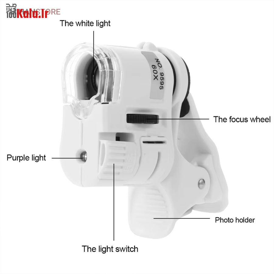 میکروسکوپ موبایل یونیورسال 8 میکروسکوپ موبایل یونیورسال - Image 8