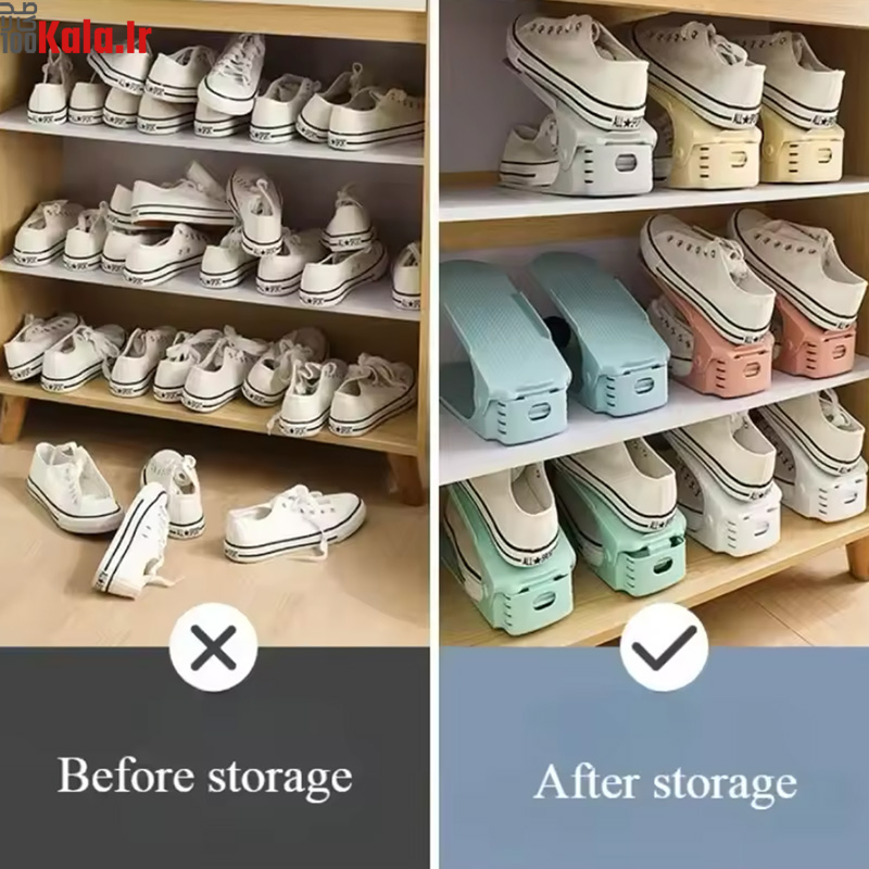 نظم دهنده و ارگانایزر کفش و دمپایی 6 نظم دهنده و ارگانایزر کفش و دمپایی - Image 6