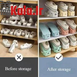 نظم دهنده و ارگانایزر کفش و دمپایی 12 نظم دهنده و ارگانایزر کفش و دمپایی - Image 12