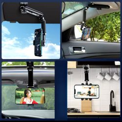 هولدر موبایل 360 درجه مدل سایبان خودرو 12 هولدر موبایل 360 درجه مدل سایبان خودرو - Image 12